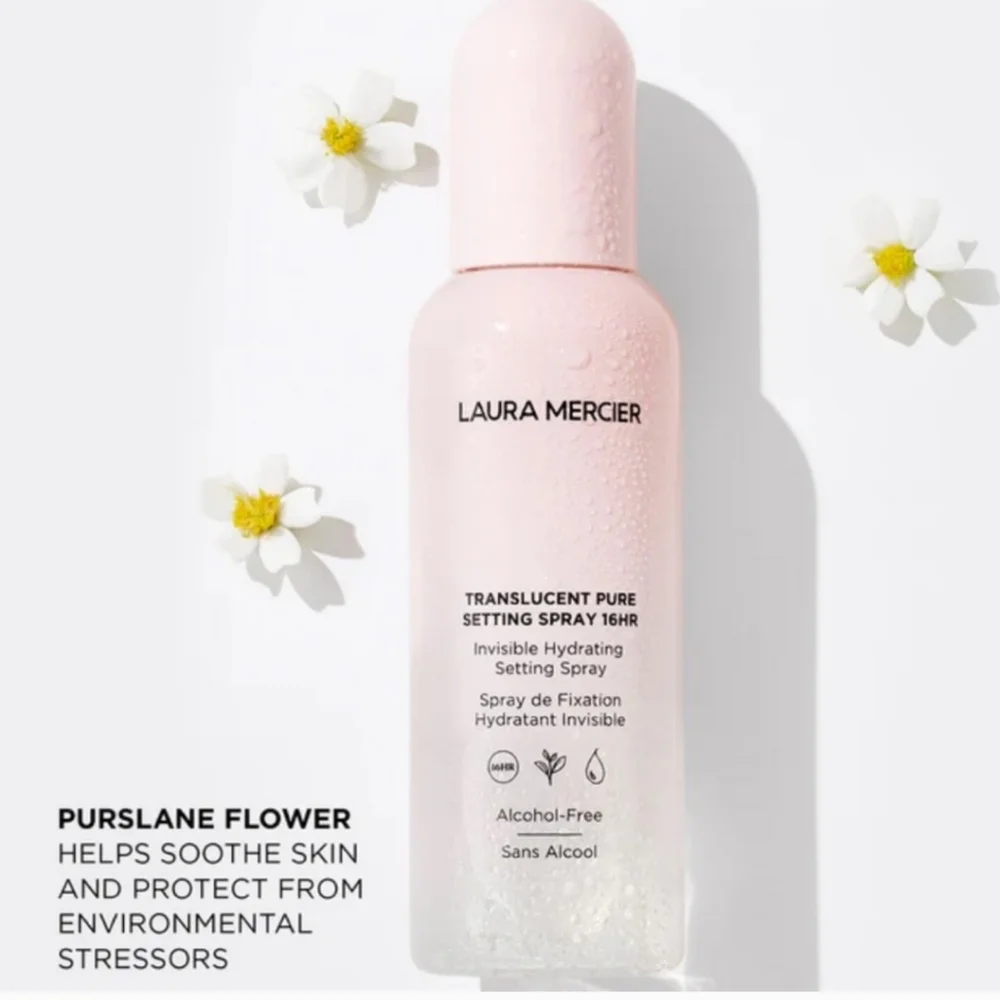 🌺Laura Mercier Translucent Pure Setting Spray, 16HR Long Wear